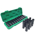 Bộ 10 đầu khẩu, đầu tinh 1/2 từ 8-24mm dùng cho máy siết bulong