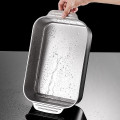 Khay nấu ăn inox có nắp tiện lợi, không gỉ, dễ vệ sinh