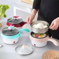Nồi lẩu điện mini đa năng 2 trong 1 chống dính đa năng