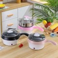 Nồi lẩu điện mini đa năng 2 trong 1 chống dính đa năng