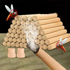 Combo 50 cây nhang ngải cứu đuổi muỗi, an toàn cho bé, xông nhà thơm phòng