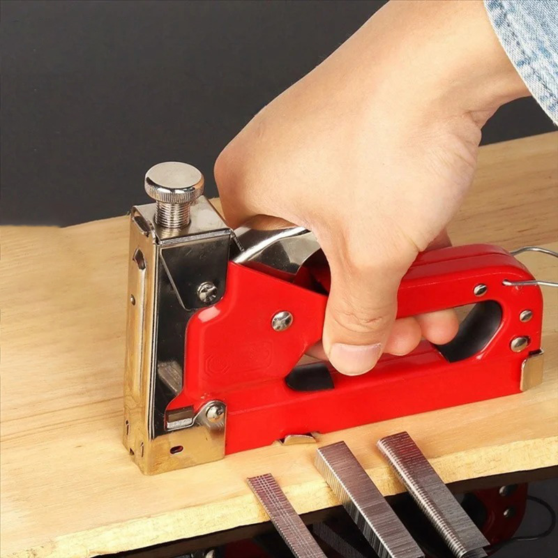 Kìm bấm ghim cầm tay có tăng lực, kìm bắn ghim gỗ chuyên nghiệp