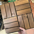 Sàn gỗ vỉ nhựa lót sàn 30x30cm cho ban công, ngoài trời, sân vườn, siêu bền, Vàng Loại 1