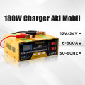 Sạc bình ắc quy ô tô, xe máy 12V/24V 600AH thông minh tự động ngắt khi đầy