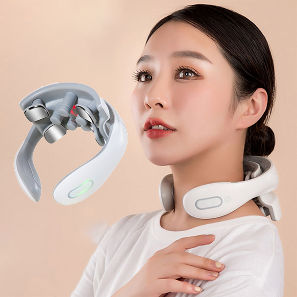 Máy massage cổ vai gáy thông minh rung động cơ học và xung điện JT88