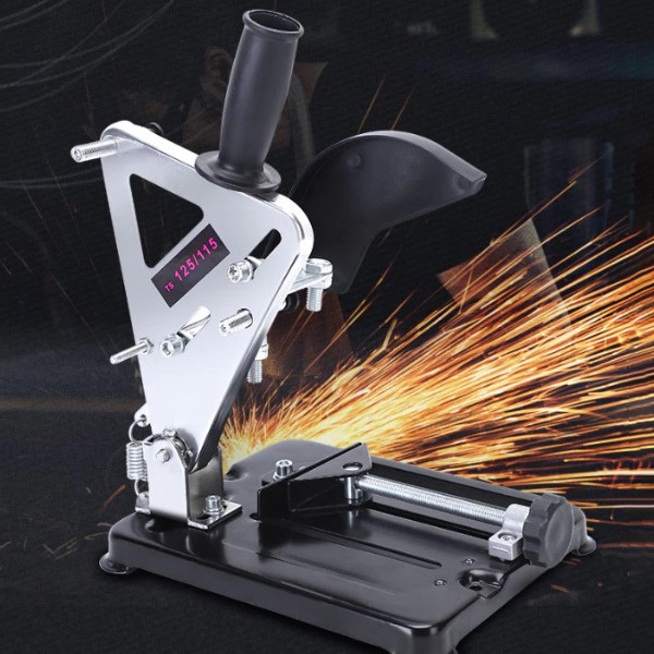 Khung chuyển đổi máy cắt, cưa, mài cầm tay thành máy bàn tiện lợi