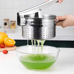 Dụng cụ ép hoa quả bằng tay chất liệu inox cao cấp