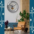 Đồng hồ treo tường gương 5d đẳng cấp hiện đại, điểm nhấn decor 30x30cm, Mẫu 4