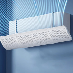 Tấm chắn gió điều hòa, máy lạnh an toàn sức khỏe, phân tán gió đều và lắp đặt tiện lợi