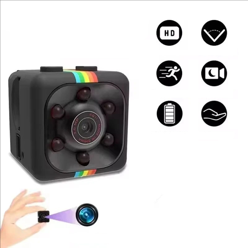 Camera mini SQ11 siêu nhỏ có đèn hồng ngoại quay đêm
