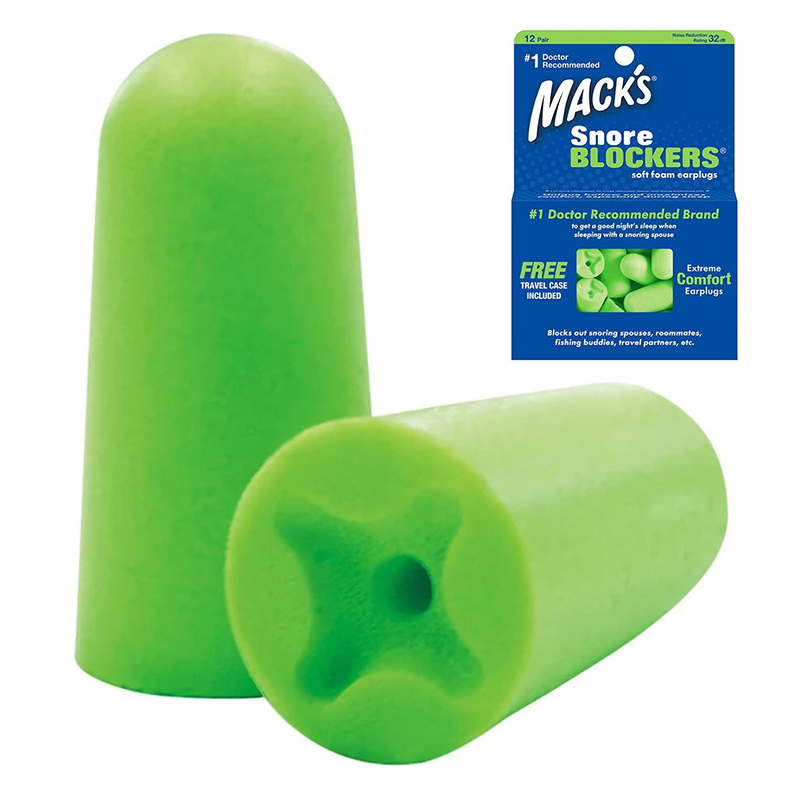 Nút tai bọt biển siêu mềm, chống ồn Mack's Snore Blockers