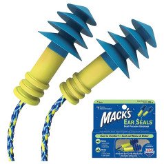 Nút bịt tai 2 chức năng chống ồn, chống nước Macks Ear Seals