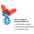 Nút tai chống ồn Honeywell MAX-30 có dây