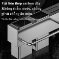 Giá treo dao nhà bếp chắc chắn kèm ống đựng đũa bằng thép carbon