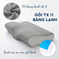 Gối ngủ EMA chống đau mỏi cổ vai gáy có gel lạnh , TX11 Không gel