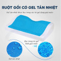 Gối ngủ EMA chống đau mỏi cổ vai gáy có gel lạnh , TX11 Không gel