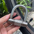 Ổ khóa SiFa chữ U mã số 4 số, chất liệu hợp kim inox bền bỉ