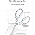 Kéo cắt thực phẩm đa năng, chất liệu SK5 bản lưỡi to