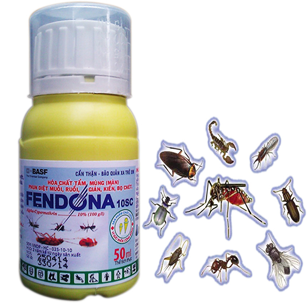 Dung dịch diệt côn trùng Fendona 10SC an toàn và hiệu quả