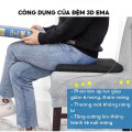 Đệm lót ghế Silicon 3D thoáng khí, giảm áp lực lên mông