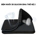 Đệm lót ghế Silicon 3D thoáng khí, giảm áp lực lên mông