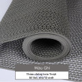 Thảm nhựa lưới lót sàn nhà tắm bể bơi chống trơn trượt , Màu xám - Loại mắt nhỏ