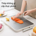 Thớt kháng khuẩn 2 mặt chống mốc, chống trầy, dễ vệ sinh, không gỉ