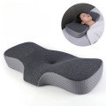Gối cao su non thiết kế công thái học, chống mỏi cổ vai gáy, hỗ trợ ngủ sâu Ema, Size S Màu Tối + Vỏ