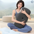 Gối cao su non thiết kế công thái học, chống mỏi cổ vai gáy, hỗ trợ ngủ sâu Ema, Size S Màu Tối + Vỏ