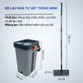 Cây lau nhà tự vắt cao cấp, bông siêu thấm hút, đầu xoay linh hoạt lau mọi góc
