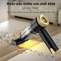 Máy hút bụi cầm tay SHANEN 25.000 Pa 3 cấp độ đa năng hút và thổi, Full bộ máy hút bụi + Túi 