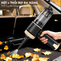 Máy hút bụi cầm tay SHANEN 25.000 Pa 3 cấp độ đa năng hút và thổi, Full bộ máy hút bụi + Túi 