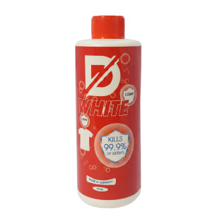 Dung dịch tẩy trắng quần áo khử ố vàng D White 500ml