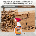 Chai xịt diệt mối mọt khử tận gốc bảo vệ đồ gỗ gia đình Gecko 500ml