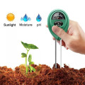 Dụng cụ đo độ PH đất 3 trong 1, que thử PH, độ ẩm, ánh sáng
