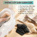 Miếng lót giày giảm size giày, chất liệu eva êm chân chống trầy, Màu kem - Loại dày 5mm