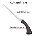 Cưa gỗ cầm tay thép SK5 Nhật Bản lưỡi sắc bén chống gỉ