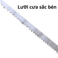 Cưa gỗ cầm tay thép SK5 Nhật Bản lưỡi sắc bén chống gỉ