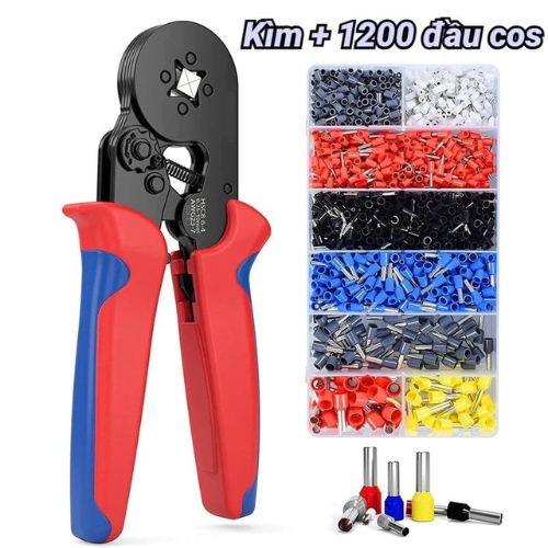 Bộ kìm bấm cos vuông HSC8 6-4A tự động điều chỉnh đa năng