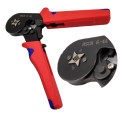 Kìm bấm cos vuông HSC8 6-4A tự điều chỉnh kèm 1200 đầu cos cao cấp