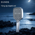 Vòi sen áp lực cao 8 chế độ, hỗ trợ tiết kiệm nước Bonus, Bạc XTRA