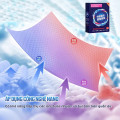 Giấy hút màu khi giặt CUBIC AQUA giữ quần áo trắng sáng, không loang màu