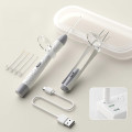 Bộ lấy ráy tai có đèn LED cho bé đầu silicon mềm mại an toàn