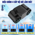Quạt đeo thắt lưng Zlife Z10 2 cửa gió mạnh làm mát tiện lợi