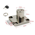 Ổ khóa tủ ngăn kéo chống gỉ kèm 2 chìa tiện dụng, KT 22mm