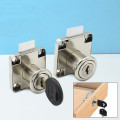 Ổ khóa tủ ngăn kéo chống gỉ kèm 2 chìa tiện dụng, KT 22mm