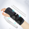 Đai nẹp cổ tay H1 cố định khớp, hỗ trợ phục hồi chấn thương Wrist Support , Màu đen - Tay phải