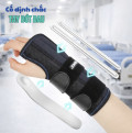 Đai nẹp cổ tay H1 cố định khớp, hỗ trợ phục hồi chấn thương Wrist Support , Màu đen - Tay phải