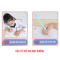 Dụng cụ tập viết chỉnh hình cổ tay giúp bé cầm bút đúng tư thế màu xanh 