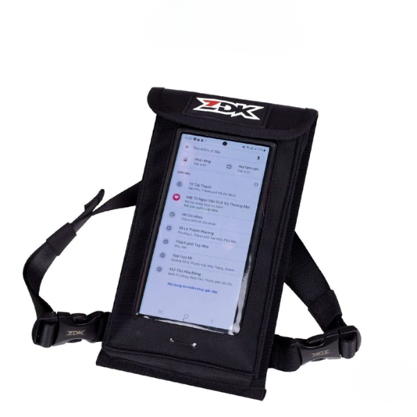 Túi treo xe máy ZDK Mini - K1 đựng điện thoại, 2 lớp hỗ trợ thoát nhiệt tốt